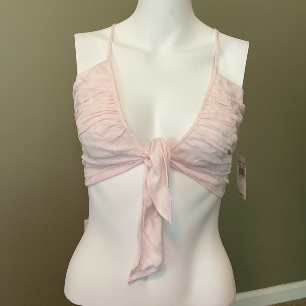 Kendall + Kylie Light Pink Top